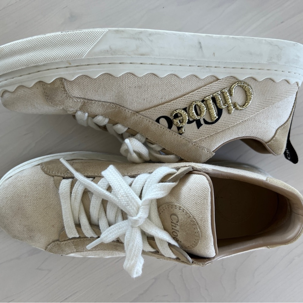 Gently used Chloe sneakers